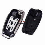 For Audi A6L Q7 3 button remote key with 8E chip & 434mhz FSK 4FO837220M without handsfree system 2004-2009