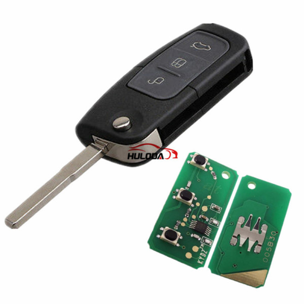 For Ford Mondeo 3 button Remote key with  315MHZ  and 4D60  chip