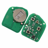 For Ford Focus 3 button Remote key with  434MHZ  and 4D63 （80bit) chip