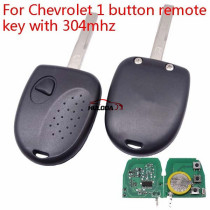 Chevrolet 1 button remote key with 304mhz