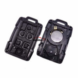 Chevrolet black 4+1 button remote key with 315mhz