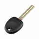 For Hyundai transponder key blank with right groove