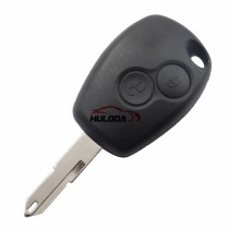 For Renault 2 button remote key blank (No Logo)