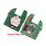 After market for Renault Megane KANGO/Clio2 1 button remote key with 433Mhz and ID46  PCF7946 Chip