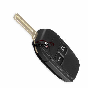 For Volvo 2 button flip remote   key shell