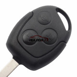 For FORD Focus 3 button  remote key shell (with battery clamp)