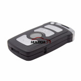 For Bmw 7 series key shell  with emergency blade (battery part can open, is separted
