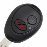 For Landrover 2 button remote key blank no logo