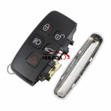 For Landrover 5 Button remote key blank with blade with logo