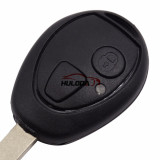 For BMW Mini 2 button remote key blank without logo
