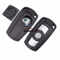 For Bmw 5 series key shell  with emergency blade (battery part can open, is separted)