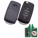 For VW style 3 button remote key B08-3 for KD300 and KD900 to produce any model  remote