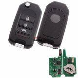 For Honda style 4 buttonkeyDIY remote  NB10-4 universal   For KD300,KD900,URG200,mini KD and KD-X2 generate new keys ,For produce any model  remote