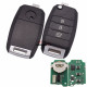 For Hyundai style B19-3 3 button remote key for KD300 and KD900 and URG200 to produce any model  remote