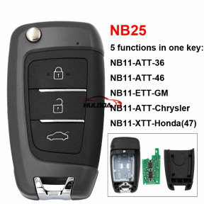3 button keyDIY remote NB25-3 Multifunction   For KD300,KD900,URG200,mini KD and KD-X2 generate new keys ,For produce any model  remote