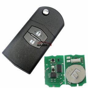 For Mazda style 2 button remote key B14 for KD300 and KD900 to produce any model  remote