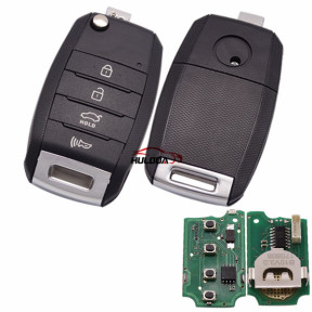 For Hyundai style B19-4 4 button remote key for KD300 and KD900 and URG200 to produce any model  remote