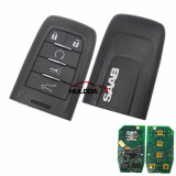 For SAAB original 5 Button remote key with 315mhz with 7952E16 chip