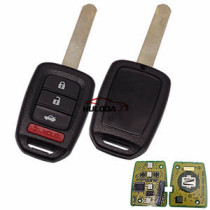 For Honda 3+1 button original remote key with 434MHZ
