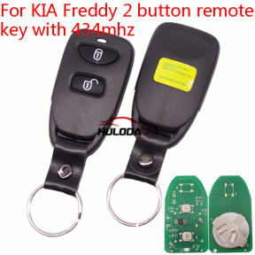 For KIA Freddy 2 button remote key  with 434mhz