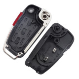 For Audi A6L 3+1 button Remote key Blank