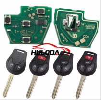 For Nissan remote key with 315mhz  used for 2;2+1;3;3+1button key , please choose which key shell in your need