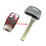 For Audi emergency Key blade