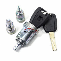 For Fiat full set lock (indules ignition  lock,left door lock,right door lock）