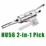 HU56 Old Volvo lock pick and decoder  together  2 in 1   genuine ! used for  Volvo,for Mitsubishi, for Jaguar