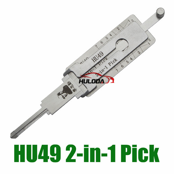HU49-2-IN-1 Lock pick, for ignition lock, door lock, and decoder,or Jetta Santana B4,golf
