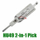HU49-2-IN-1 Lock pick, for ignition lock, door lock, and decoder,or Jetta Santana B4,golf