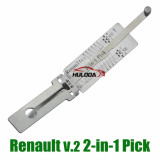 Renault  V.2 lock pick and decoder  together  2 in 1 used for Renault: Scenic, Fluence,  Koleos, Megane, Laguna, Latitude