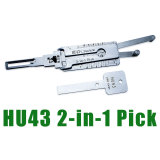 HU43 -3 in-1 lockpick for igntion lock  door lock  and decoder  together  3 in 1  genuine ! used for Opel,daweoo,holden,chevrolet,toyota