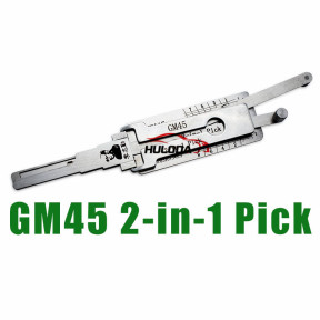 GM45  lock pick and decoder  together  2 in 1 used for -chevrolet -holen