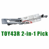 Lishi subaru TOY43R lock pick and decoder  together  2 in 1 used for Subaru XV;  FLORID