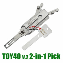 Toy40 Toyota lock pick and decoder  together  2 in 1  genuine ! used for  The old Lexus