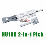 HU100 (8cut) 3-IN-1 Lock pick, for ignition lock, door lock, and decoder,1  genuine !used for Buick Regal, For opel the new LaCrosse,  Hideo Cruze