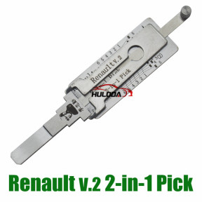 Renault  V.2 lock pick and decoder  together  2 in 1 used for Renault: Scenic, Fluence,  Koleos, Megane, Laguna, Latitude