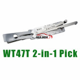 Lishi WT47T lock pick and decoder  together  2 in 1 used for BAIHC New SAAB