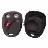 For GM 2+1 button remote key cover with battery place
