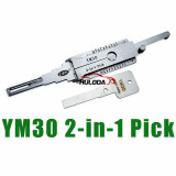 YM30-SAAB 3-IN-1 Lock pick, for ignition lock, door lock, and decoder,  genuine ! used for old series  SAAB
