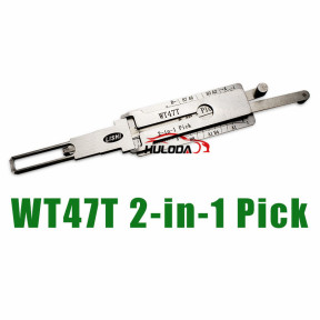 Lishi WT47T lock pick and decoder  together  2 in 1 used for BAIHC New SAAB
