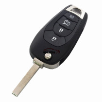 For Chevrolet 4 button flip remote key blank