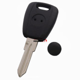 For Fiat transponder key blank with GT15R blade（ black color）
