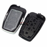 For Toyota 2+1 button remote key blank with blade, the blade switch on the back-shell-part