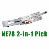 NE78-Peugeot 2-IN-1 Lock pick, for ignition lock, door lock, and decoder,    genuine !  used for Peugeot 406 only