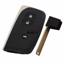 For Lexus 3 button remote key with emergency key blade