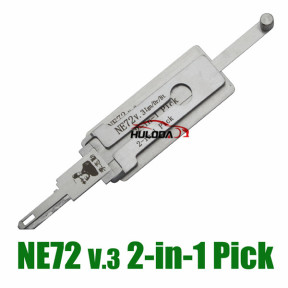 NE72-Peugeot 206 3-IN-1 Lock pick, for ignition lock, door lock, and decoder ! used for Peugeot 206,207