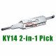 Lishi korean car Kia KY14 lock pick and decoder  together  2 in 1 Korea Kia etc