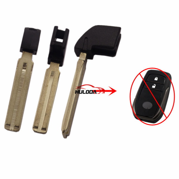 For Toyota  key blade,both side with groove